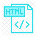 HTML Archivo Documento Icono