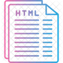 Archivo Html Documento Formato De Archivo Html Icono