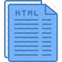 Archivo Html Icono