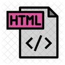 Html Archivo Documento Icono