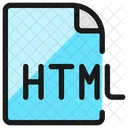 Archivo Html Streamline Ultimate Icono