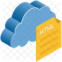 Nube Informatica Archivo Icono