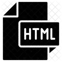 Html Formato De Archivo Archivo Icono