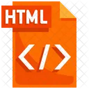 Archivo html  Icono
