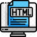 Archivo Html Documento Html Html Icono