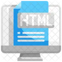Archivo Html Documento Html Html Icono