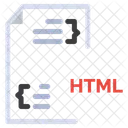 Archivo html  Icono