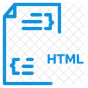 Archivo html  Icono
