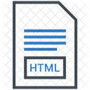 HTML Documento Archivo Icono