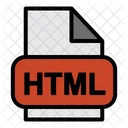 Archivo html  Icono