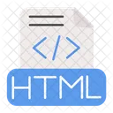 Archivo Html Documento Icono