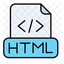 Archivo Html Documento Icono