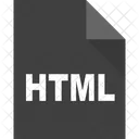 Archivo Html Archivo Documento Icono