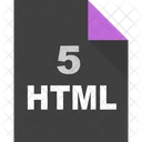 Archivo Html Archivo Documento Icono