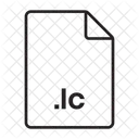 Extension Ic Archivo Ic Formato Ic Icono