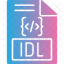 Archivo Idl Tipo De Archivo Idl Formato De Archivo Idl Icon