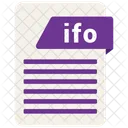 Archivo ifo  Icono