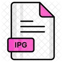 Ipg Archivo Formato Icono