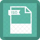 ISO Archivo Extension Icono