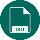 ISO Archivo Extension Icono