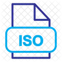 Archivo Iso Archivo Extension Icono