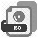 Archivo Iso Iso Instalar Icono