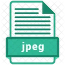 Jpeg Archivo Formatos Icono