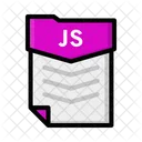 Archivo Js Documento Icono