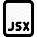 Archivo jsx  Icono