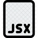 Archivo Jsx Icono