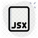 Archivo jsx  Icono