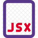 Archivo jsx  Icono