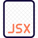 Archivo jsx  Icono