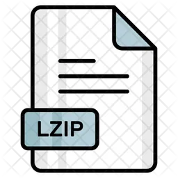 Archivo lzip  Icono