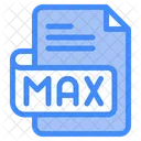 Max Documento Archivo Icono