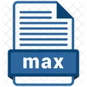 Max Archivo Formatos Icono