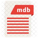 Archivo mdb  Icono