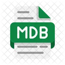 Archivo mdb  Icono