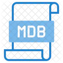 Archivo Mdb Icono