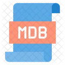 Archivo Mdb Icono