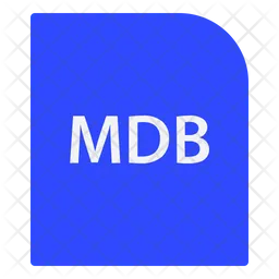 Archivo mdb  Icono