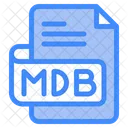 Mdb Documento Archivo Icono