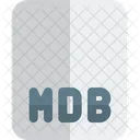 Archivo mdb  Icono