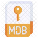 Archivo mdb  Icono