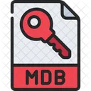 Archivo mdb  Icono