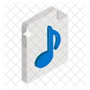 Archivo De Audio Archivo Multimedia Archivo De Canciones Icono