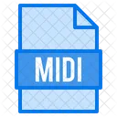 Archivo midi  Icono