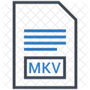 Archivo mkv  Icono