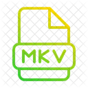 Archivo mkv  Icono