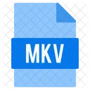 Archivo mkv  Icono